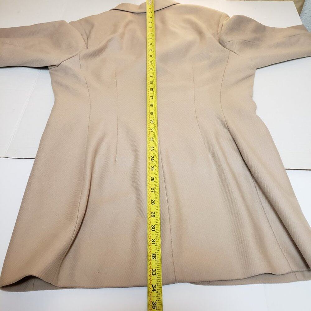 Elements By Speigel Wool Blazer Jacket Size 16 Be… - image 8